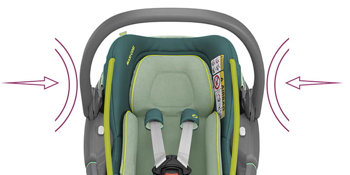 Maxi-Cosi Coral 360 - pasukama autokėdutė ~ 0-12 kg | BLK Essential Pilkas aprašymas - Prekės nuotrauka