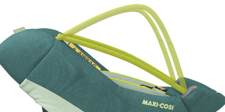 Maxi-Cosi Coral 360 - pasukama autokėdutė ~ 0-12 kg | BLK Essential Žalias aprašymas - Prekės nuotrauka