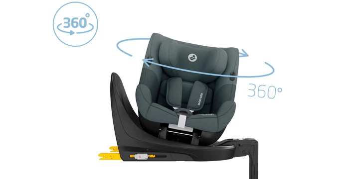 Maxi-Cosi Mica 360 S- fotelik automobilinis 61-105 cm | Tonal Graphite aprašymas - Prekės nuotrauka Maxi-Cosi Mica 360 S- fotelik automobilinis 61-105 cm | Tonal Graphite aprašymas - Prekės nuotrauka