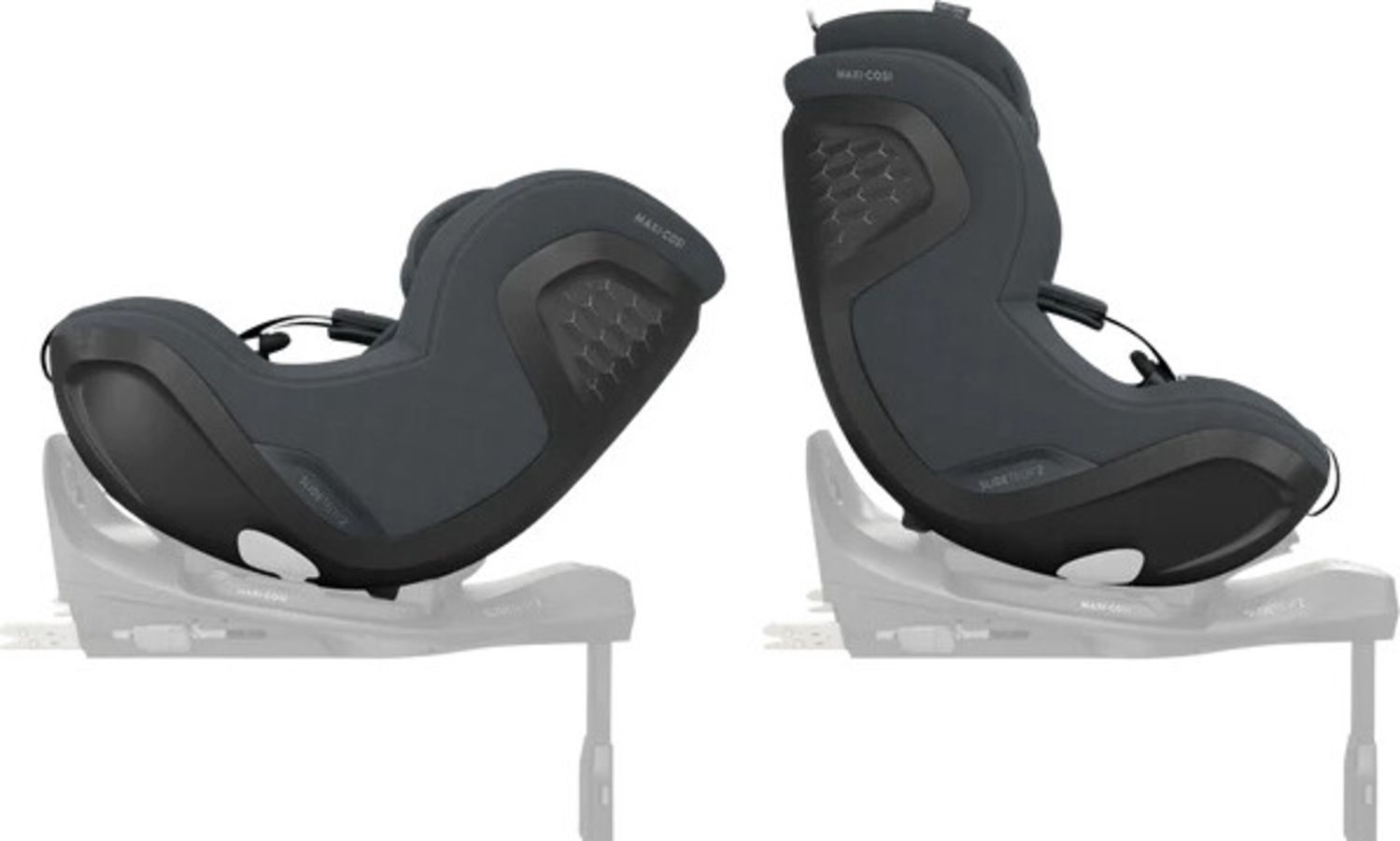 Maxi-Cosi Pearl Slide Pro - automobilinė kėdutė 61-105 cm, ~0-18 kg | Autentiška grafito spalvos aprašymas - Prekės nuotrauka