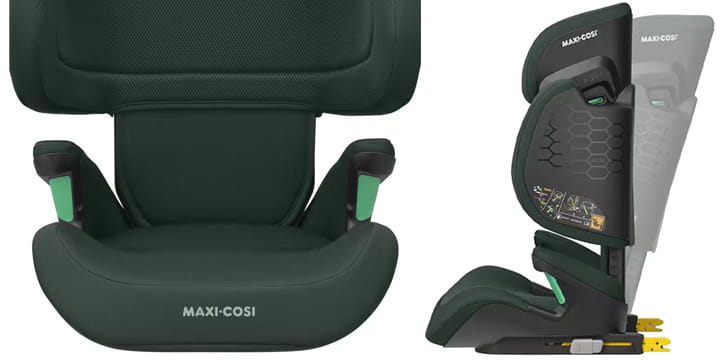 MAXI COSI automobilinė kėdutė RodiFix R i-Size, Authentic Juodas, 8760671110 aprašymas - Prekės nuotrauka
