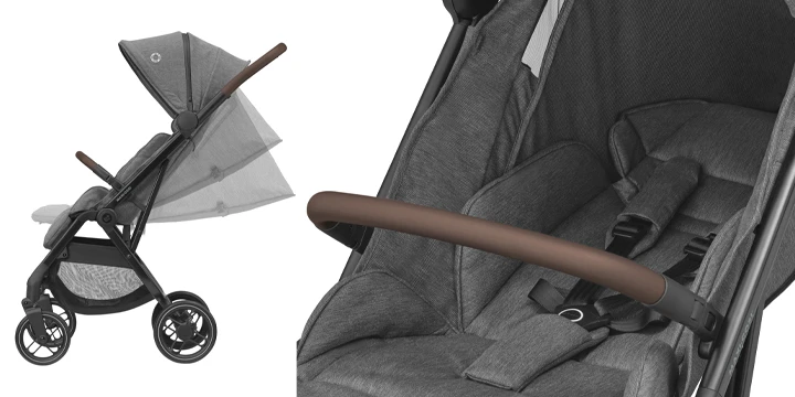 Maxi Cosi Soho - kompaktiškas vežimėlis | Pasirinkite Pilka aprašymas - Prekės nuotrauka Maxi Cosi Soho - kompaktiškas vežimėlis | Pasirinkite Pilka aprašymas - Prekės nuotrauka