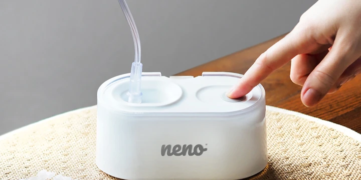 Neno Sano – pneumatic, piston, compressor nebulizer aprašymas - Prekės nuotrauka Neno Sano – pneumatic, piston, compressor nebulizer aprašymas - Prekės nuotrauka