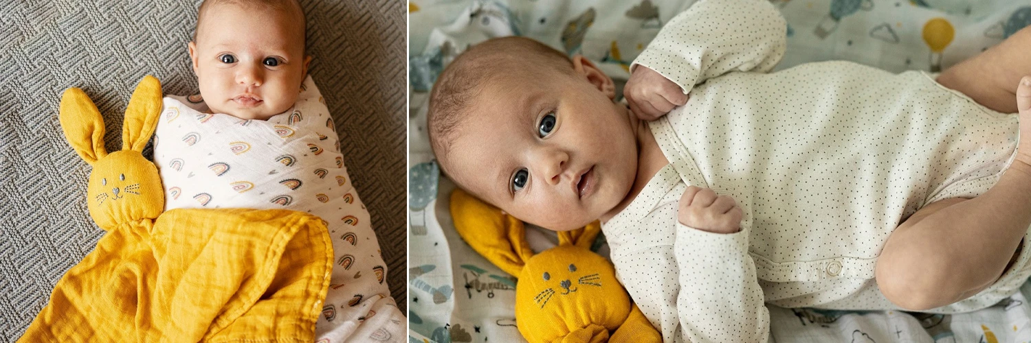 Petite&Mars Hugo - Bambukinis Pliušinis Žaislas | Cinamono Prieskoniai aprašymas - Prekės nuotrauka
