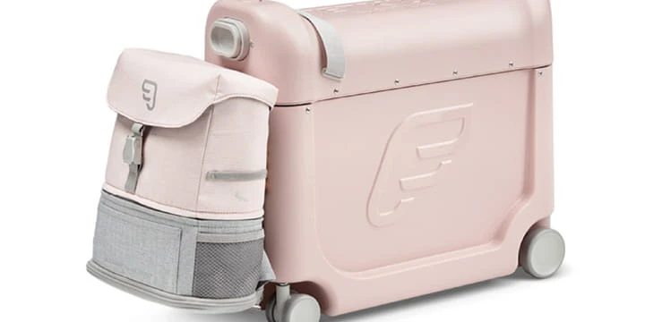 Kelioninis Stokke JetKids BackPack - išplečiama kuprinė | Rožinis limonadas aprašymas - Prekės nuotrauka