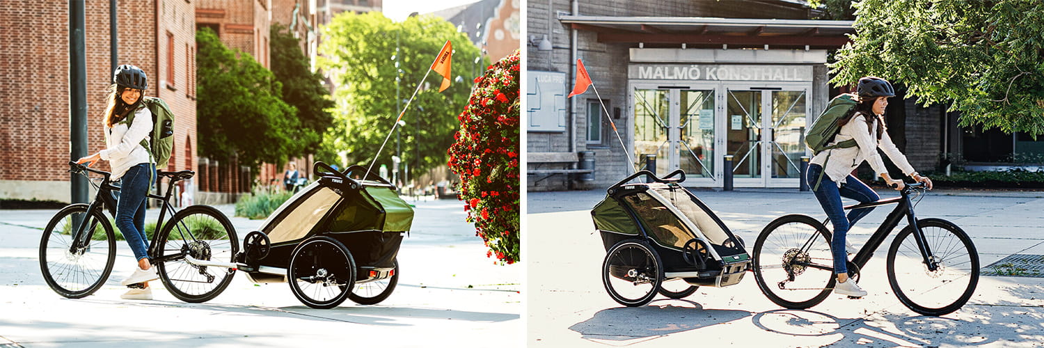 „Thule Chariot Cab“ priekaba 2 dviračiams