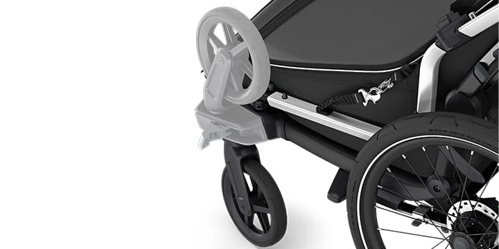 Thule Chariot Sport 2 Dviguba dviračio priekaba | G3 juoda aprašymas - Prekės nuotrauka