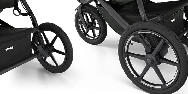 THULE Urban Glide 3 - wózek bėgiojimui | Juodas aprašymas - Prekės nuotrauka