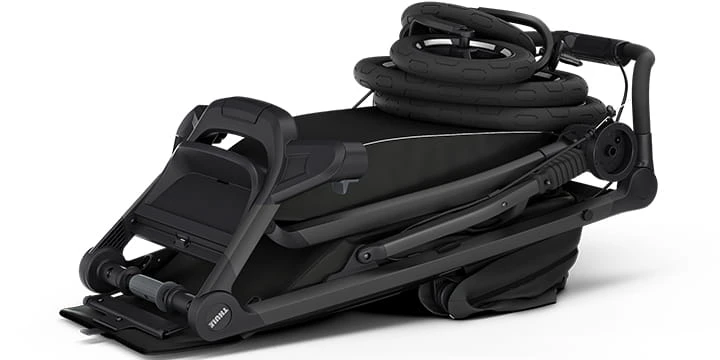 THULE Urban Glide 4 Wheel - keturratis bekelės vežimėlis | Švelni smėlio spalvos aprašymas - Prekės nuotrauka