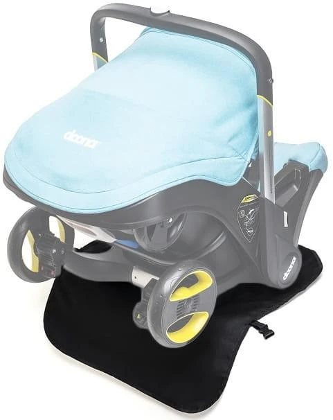Doona automobilinės kėdutės juodas apsauginis kilimėlis