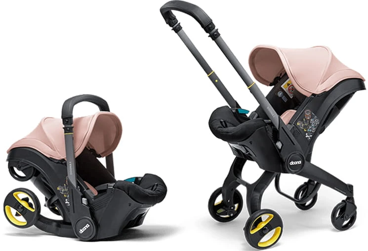 Automobilinė kėdutė - vežimėlis Doona i, 0-13 kg, Blush Rožinė