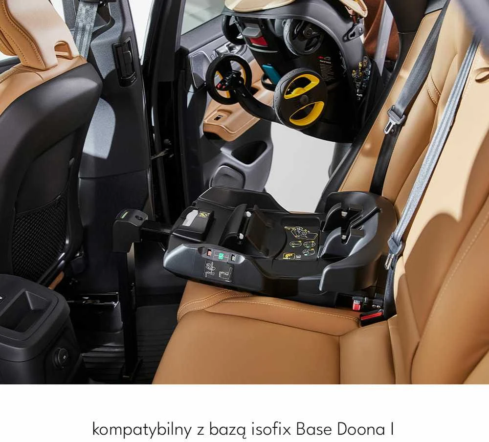 Automobilinė kėdutė - vežimėlis Doona i, 0-13 kg, Sahara Sand