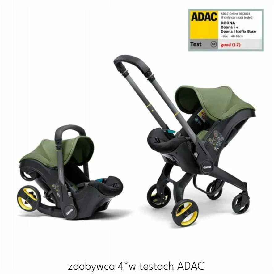 Automobilinė kėdutė - vežimėlis Doona i, 0-13 kg, Sahara Sand