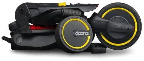 Doona Liki Trike S3 5in1 Sulankstomas triratukas dviratukas - Juodas/raudonas