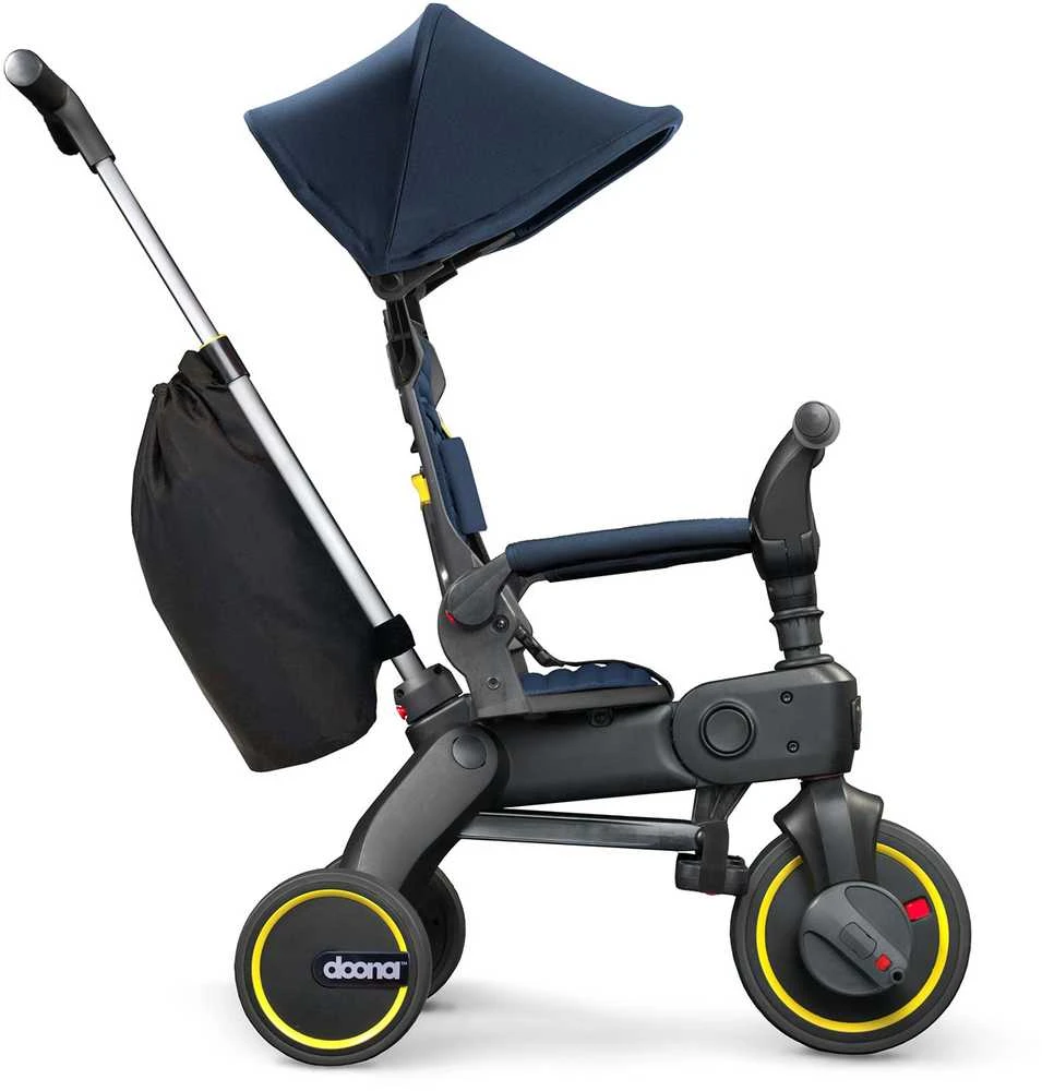 Doona Liki Trike S3 5in1 - sulankstomas triratis | Tamsiai mėlynas