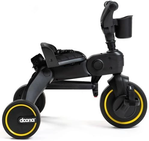 Doona Liki Trike S5 5in1 Sulankstomas triratis dviratukas, juodas