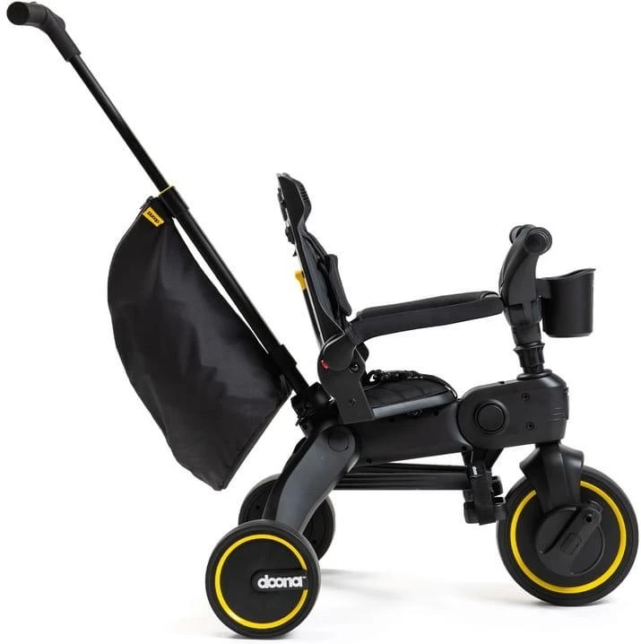Doona Liki Trike S5 5in1 Sulankstomas triratis dviratukas, juodas