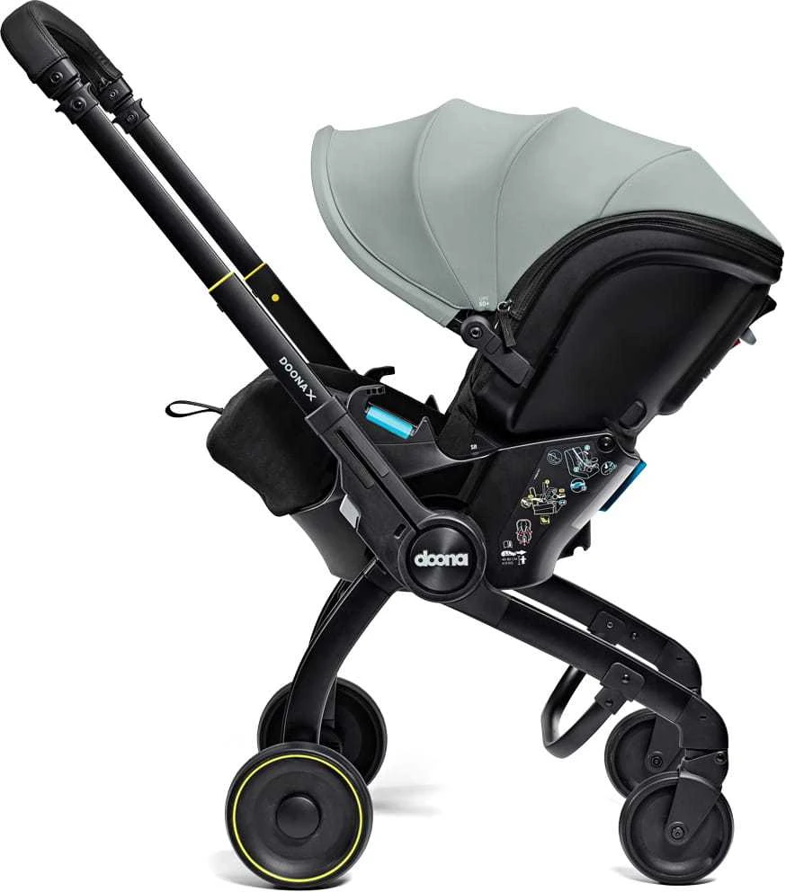 Automobilinė kėdutė - vežimėlis Doona X, 0-13 kg, Dusty Sage