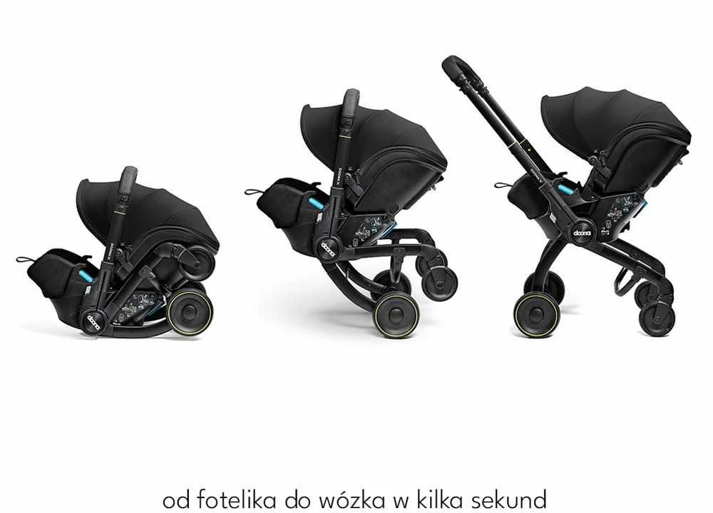 Automobilinė kėdutė - vežimėlis Doona X, 0-13 kg, Ocean Mėlyna