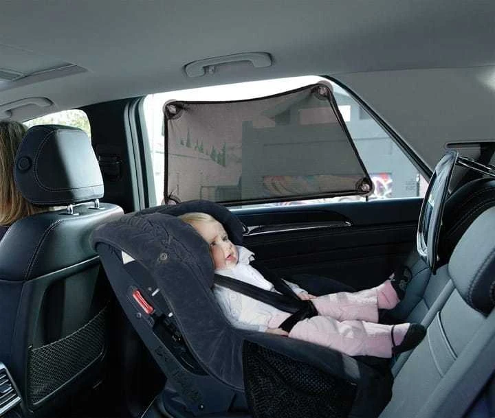 DREAMBABY - reguliuojamas automobilio skydelis nuo saulės su UV apsauga