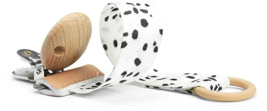 Elodie Details - medinis čiulptuko laikiklis | Dalmatian Dots