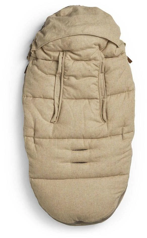 Elodie Details - universalus miegmaišis vaikiškam vežimėliui | Wool Pure Khaki