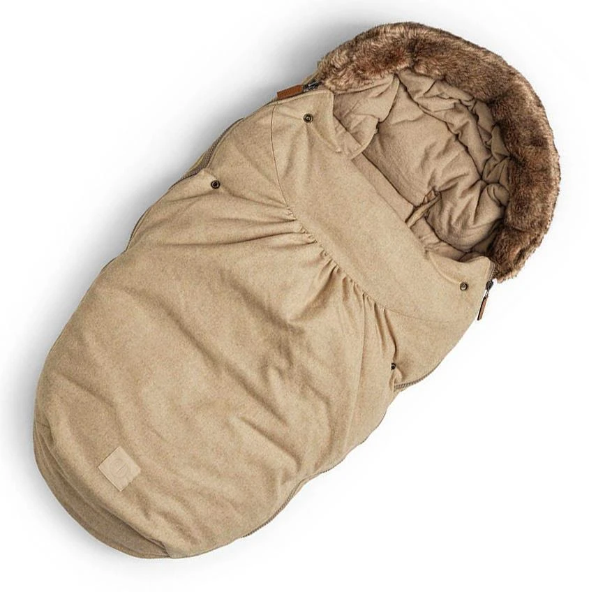 Vokelis Elodie Details vilnonis žieminis vokelis kūdikiui Pure Khaki rusvai ...