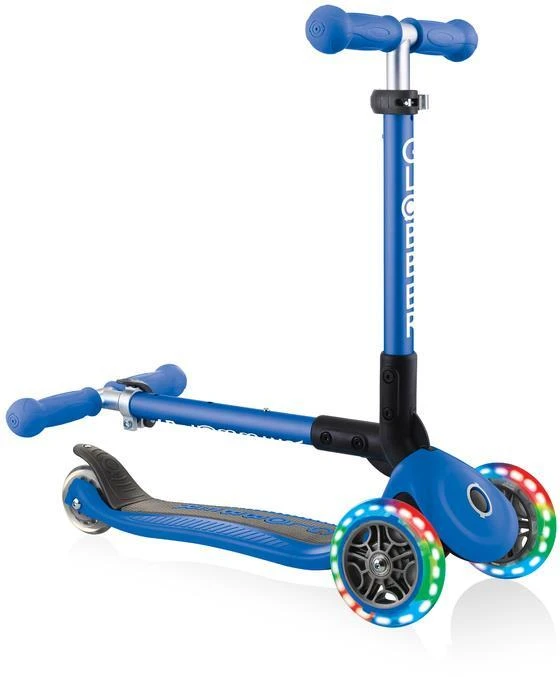 Paspirtukas Globber Junior Foldable Light, mėlynas 437-100