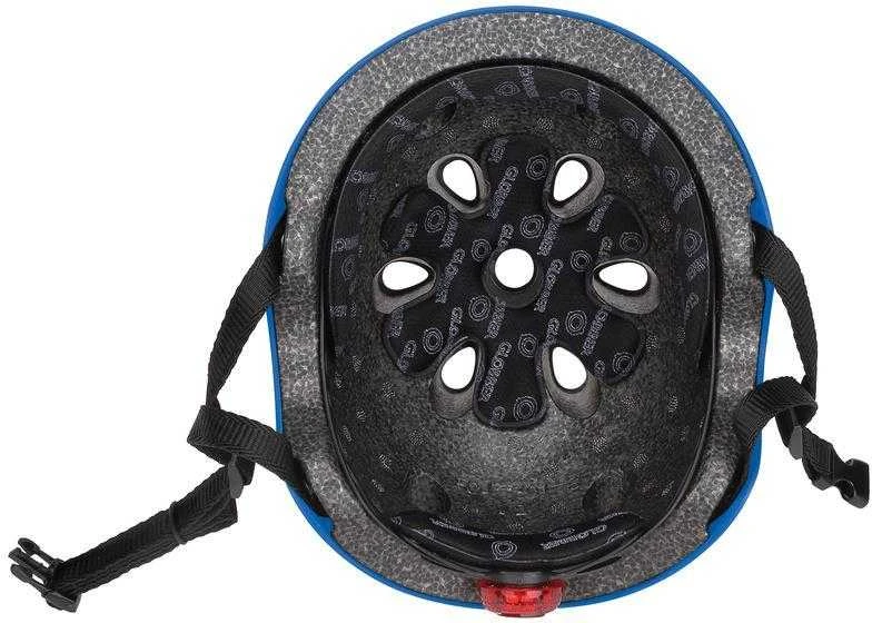 GLOBBER šalmas Primo Lights, XS/S (48-53cm), tamsiai mėlynas