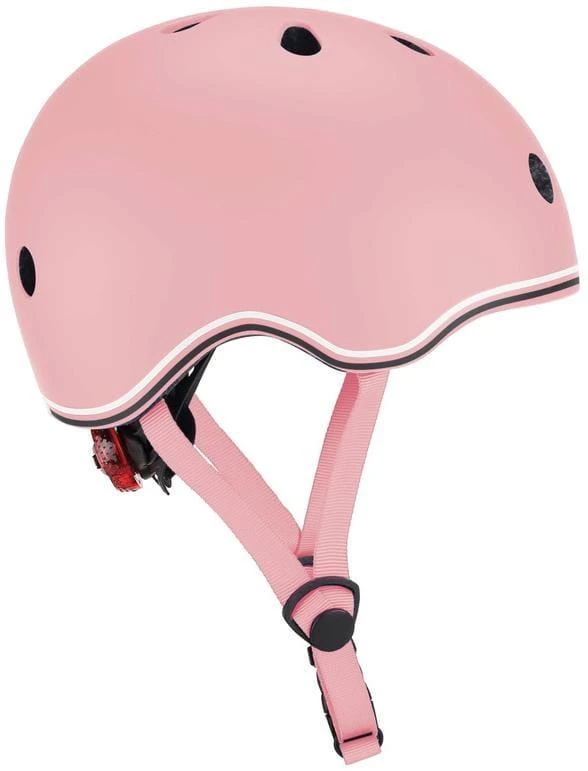 GLOBBER šalmas Go Up Lights, XXS/XS (45-51cm), pastelinė rožinė