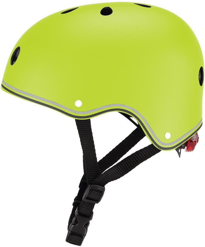 GLOBBER šalmas Primo Lights, XS/S (48-53cm), žalias