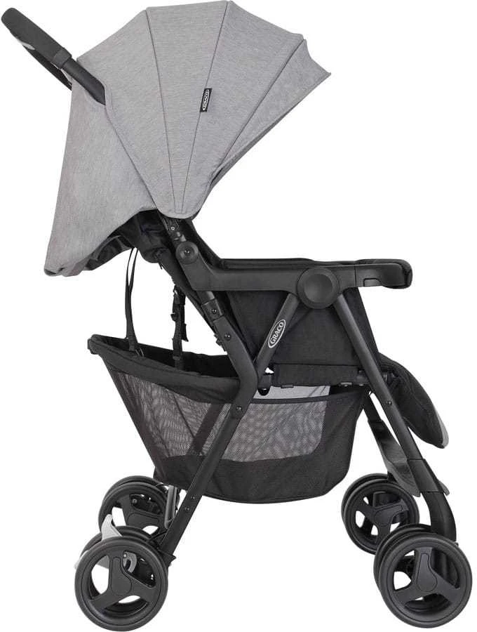 GRACO DUORIDER Bokštas pilkas vežimėlis