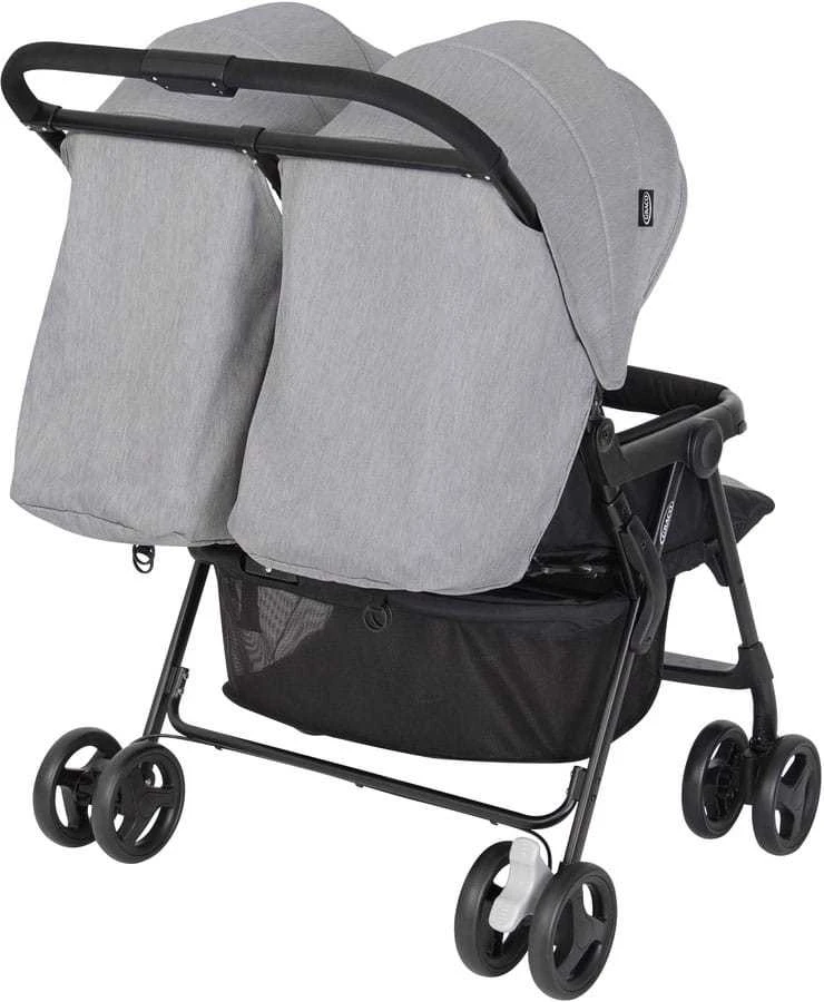 GRACO DUORIDER Bokštas pilkas vežimėlis