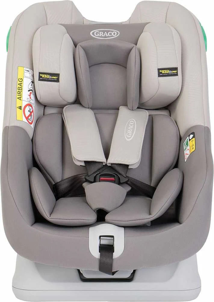 Graco Extend LX R129 pilka kėdutė su saugos diržais