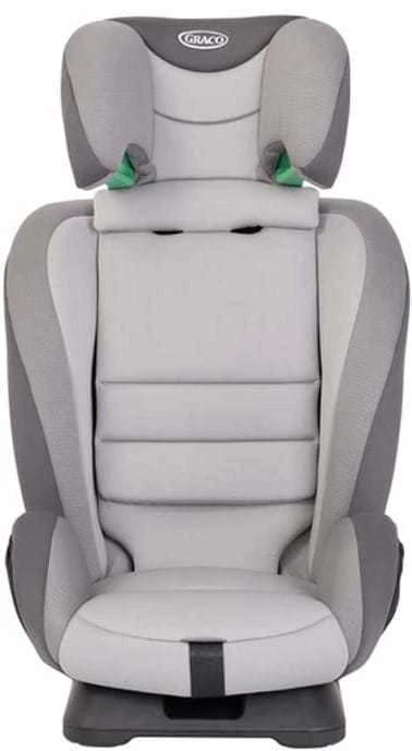 Graco Flexigro R129 pilka kėdutė priekiniu kampu