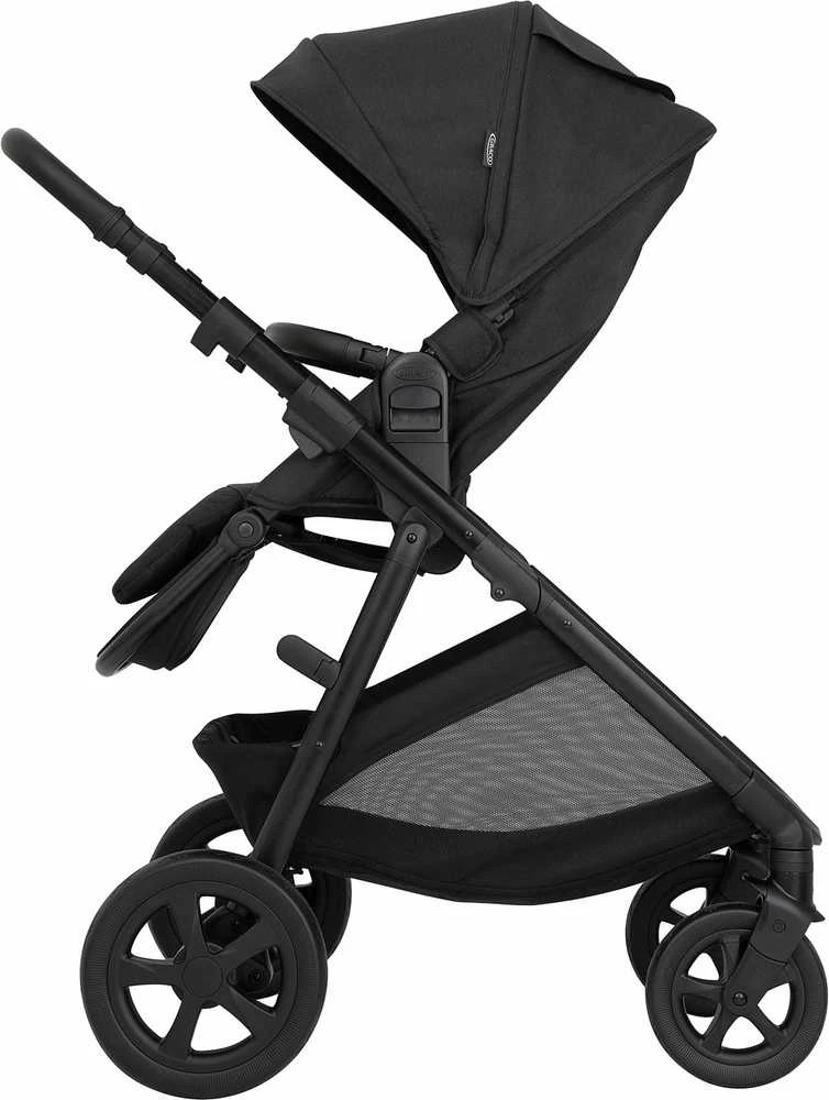 GRACO vežimėlis NEAR2ME DLX TRIO MIDNIGHT 3in1 rinkinys