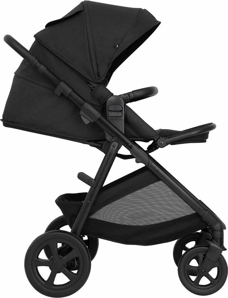 GRACO vežimėlis NEAR2ME DLX TRIO MIDNIGHT 3in1 rinkinys