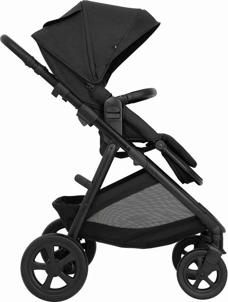 GRACO vežimėlis NEAR2ME DLX TRIO MIDNIGHT 3in1 rinkinys