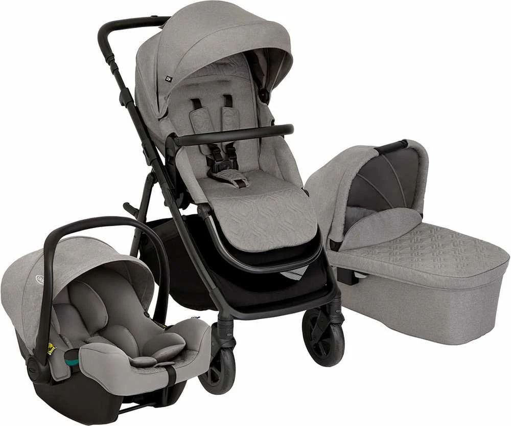 GRACO vežimėlis NEAR2ME DLX TRIO ASH rinkinys 3in1