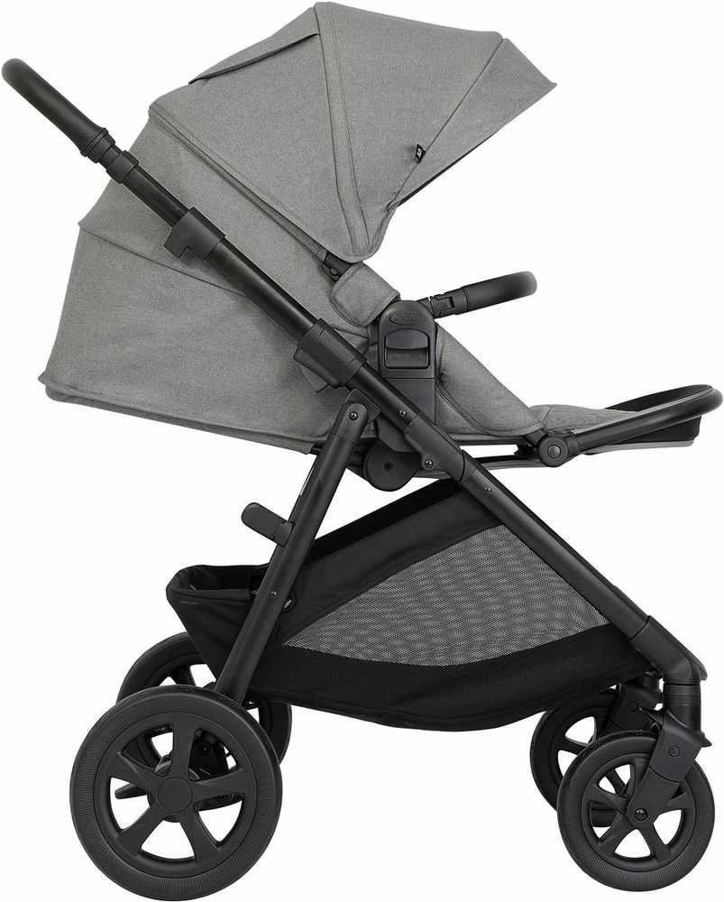 GRACO vežimėlis NEAR2ME DLX TRIO ASH rinkinys 3in1