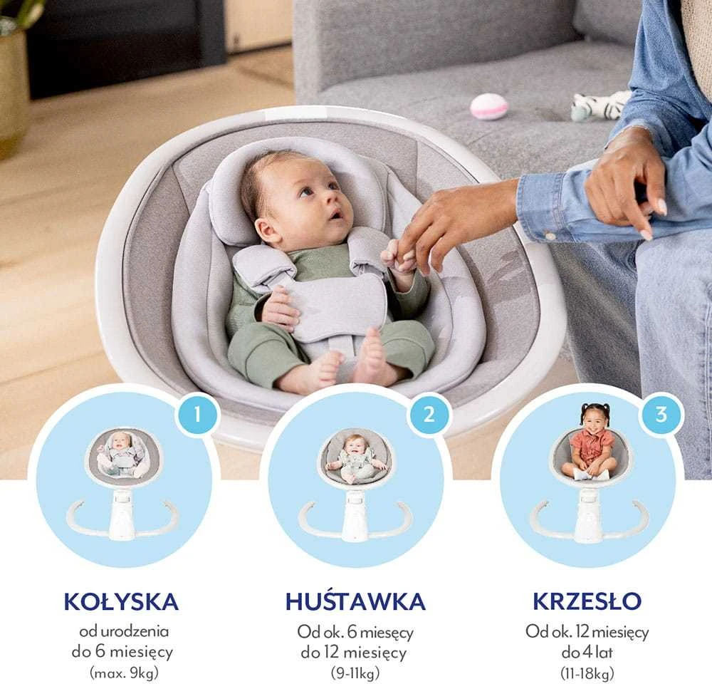 Graco Sway N Grow Heather Swing