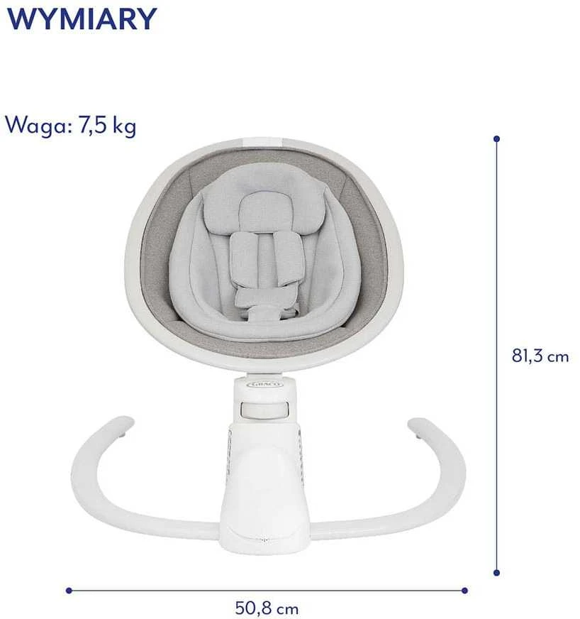 Graco Sway N Grow Heather Swing