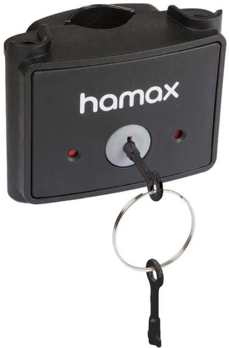 Hamax - dviračio sėdynės tvirtinimo laikiklis su užraktu