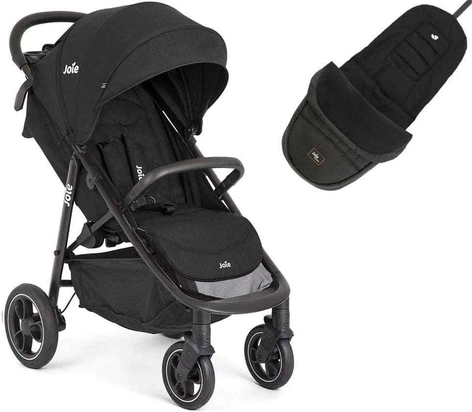 Vežimėlis Joie LITETRAX™ PRO W/RC, Juodas