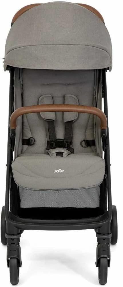 Joie Pact PRO – lengvas, kompaktiškas vežimėlis iki 22 kg | smėlio/pilkos spalvos