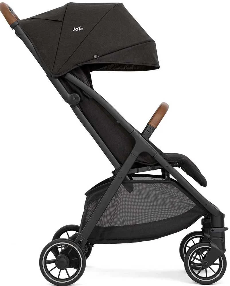 Joie Pact PRO – lengvas, kompaktiškas vežimėlis iki 22 kg | juodos spalvos