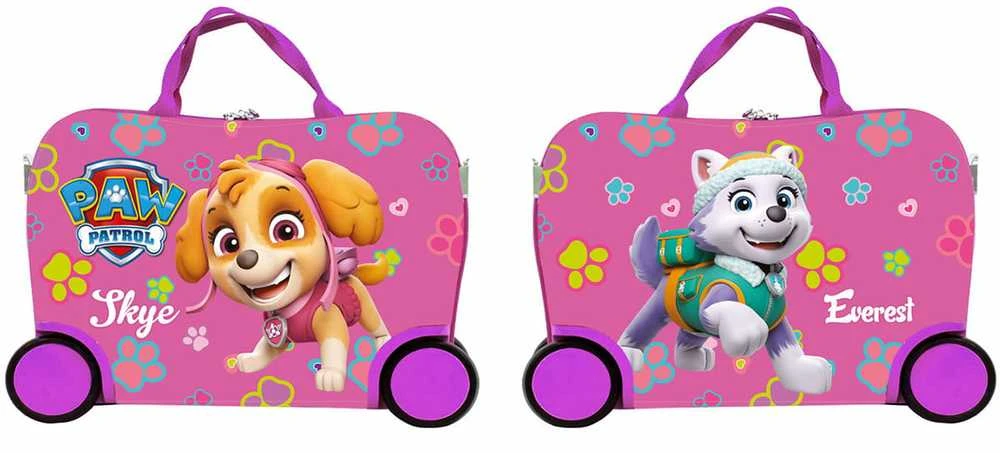 Kelioninis Nickelodeon Psi Patrol - rožinė mała
