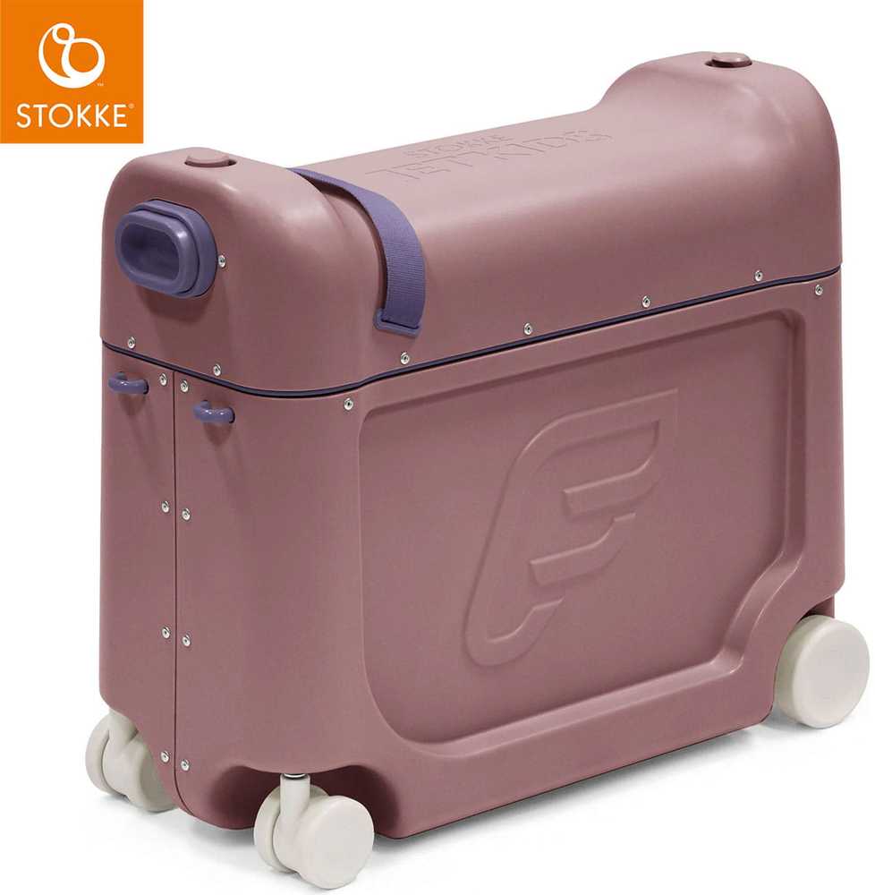 Kelioninis Stokke JetKids BedBox - Vaikiškas lagaminas su lovos funkcija | Miglota alyva
