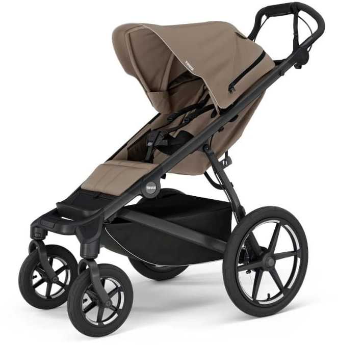 Keturratis visureigis vežimėlis THULE Urban Glide 4 Wheel, Rusvai pilkas
