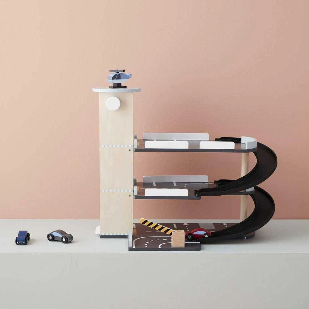 Kids Concept Vaikų koncepcija - Automobilių garažas | Daugiaspalvis (AIDEN)